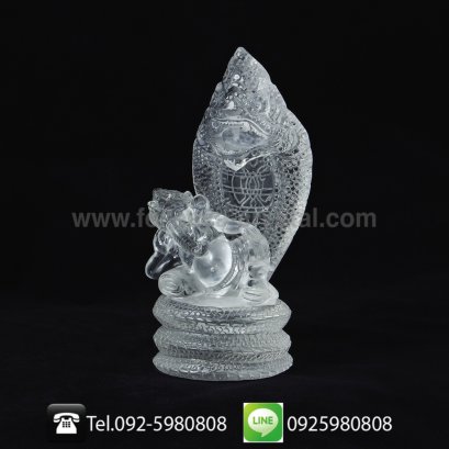 พระพิฆเนศคริสตัลแกะสลัก